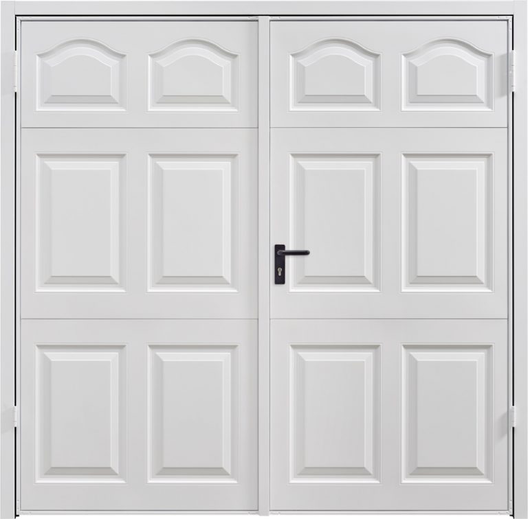 Garador Cathedral Side Hinged Garage Door A S Doors